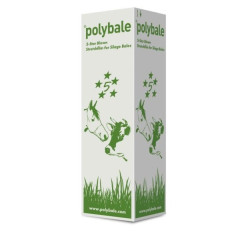 Fólia POLYBALE 75 cm x 1500 m  0,25 mm biela