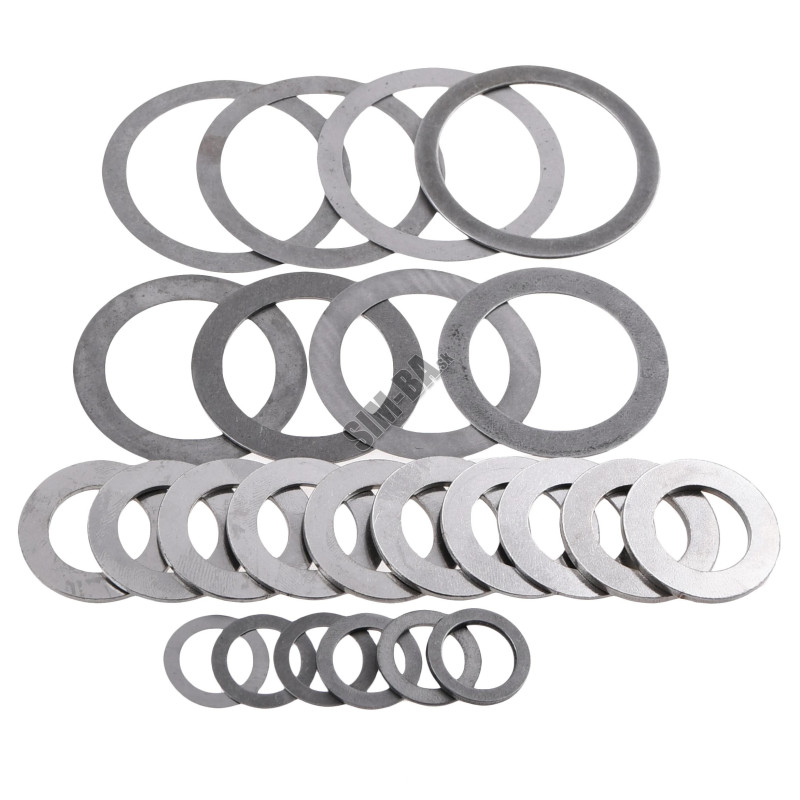 Vymedzovacie podložky Sada 25kusov pre českú bubnovú rotačnú kosačku  ZTR165