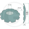 Disk Ozubený  580 x 5 mm, Pöttinger TerraDisc 3001, 3501, 4001 / AM086