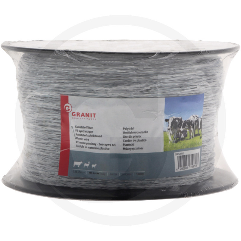 Elektrické lano 1000 m GRANIT 58058052 0,36 Ω/m