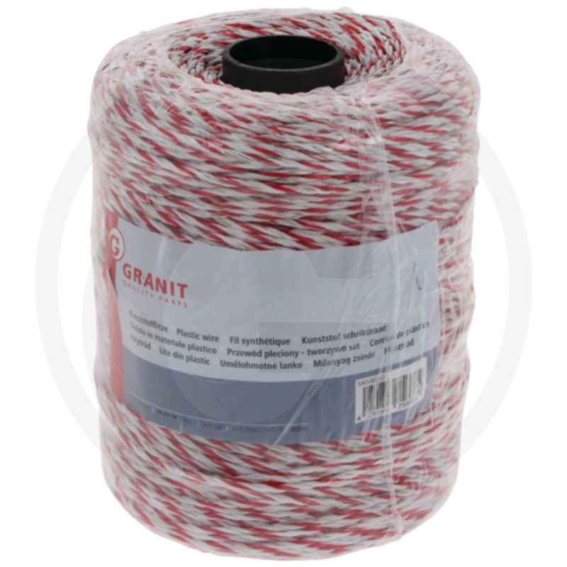 Elektrické ohradníkové lano 400 m GRANIT 580580263 (0,33 Ω/m, 7 vodičov)