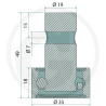 Vodiaca kladka KUHN GA 230G 280G 300G 301GM komplet s osou