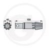 Kužeľové ozubené koleso Kuhn GA 4101GM, 732