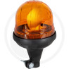 Otočný maják GRANIT H1 12V – výstražné svetlo 55W oranžové