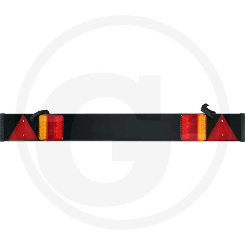 LED osvetlenie prívesu GRANIT – 7-pin Euro zástrčka, šírka 1220 mm, kábel 12 m